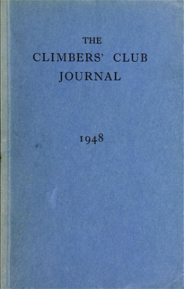 Climbers' Club 1948 Journal cover